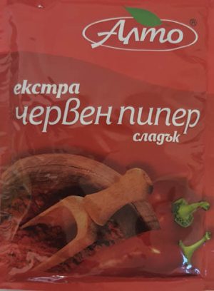 Червен пипер сладък екстра качество