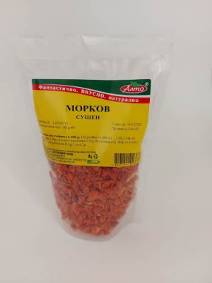 Морков сушен