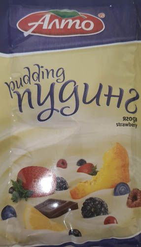 Пудинг ягода